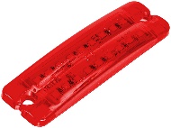 Фонарь габаритный 18-ти диодный LED (красный) 12-24V, L-100 мм (9626К)